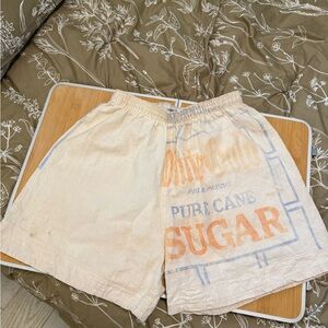 Sunlove Handmade Feed Sack Shorts